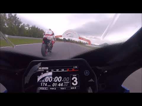 Yamaha R1 2018 - Most - FR Challenge - Rennen - onboard