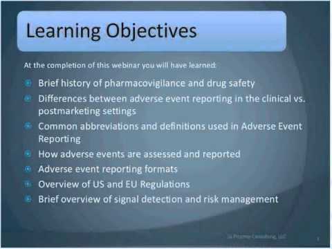Drug Safety and Pharmacovigilance Trailer
