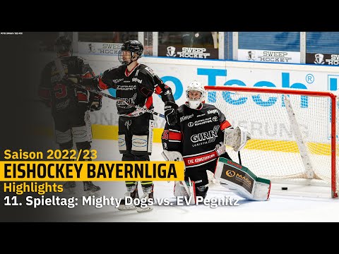 Eishockey Bayernliga: Die Highlights vom 11. Spieltag - Mighty Dogs vs. EV Pegnitz | SDTV