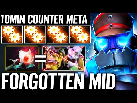 🔥 Clockwerk Forgotten MID 10min Orchid + Blade Mail Build — 100% Hard Counter Alchemist Dota 2 Pro