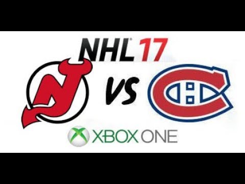 NHL 17 - New Jersey Devils vs Montreal Canadiens - Xbox One