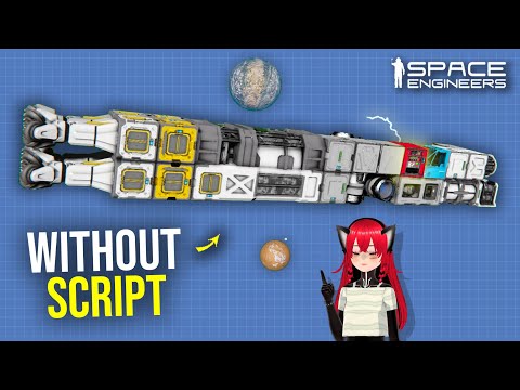This Ship Auto Mining System is Very Simple to Build, Space Engineers