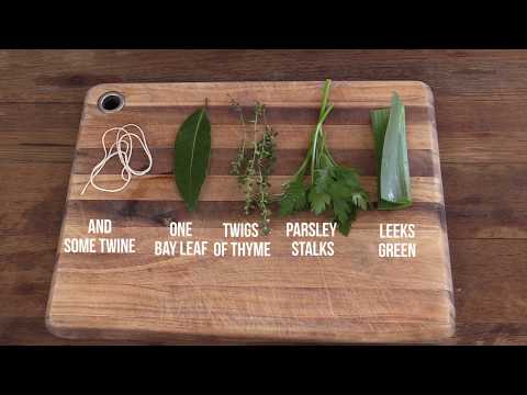 How To Make a French Bouquet Garni (in less than 1 minute)