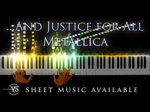 Metallica - ...And Justice For All - Advanced Piano Cover (Arr. Yannick Streibert)