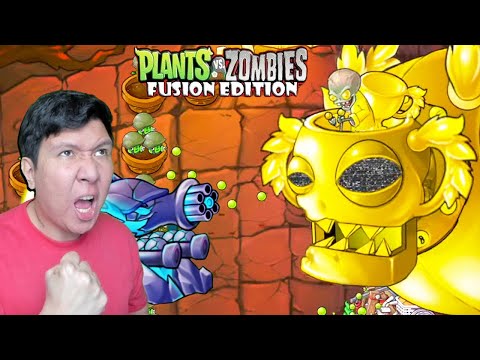 AKU BERHASIL MEMBUKA KIPLI DRAGON DAN LAWAN DR ZOMBOSS EMAS! Plants vs. Zombies GAMEPLAY #13