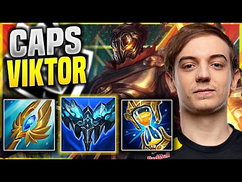 CAPS IS SO CLEAN WITH VIKTOR! - G2 Caps Plays Viktor MID vs Karthus! | Season 11