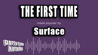 Surface - The First Time (Karaoke Version)
