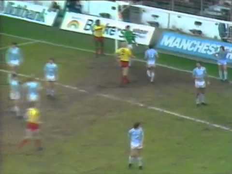 Manchester City v Watford, FAC4, Jan 25th 1986