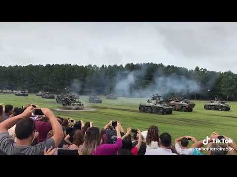Exército brasileiro, mostrando o seu poder de Guerra!