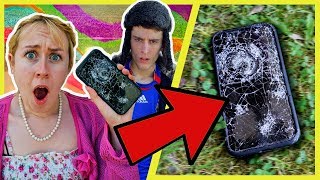 J'EXPLOSE L'IPHONE X DE MON FILS !