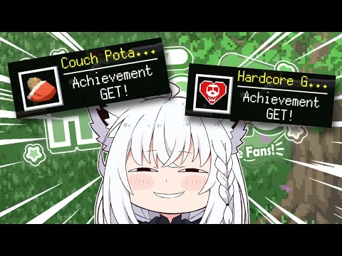 Unlock Couch Potato and Hardcore Gamer in 1 Run! | Holocure 0.5