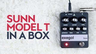 Video thumbnail for Exegol preamp by Kuro Custom Audio - a vintage Sunn Model T in a box by We As A Company