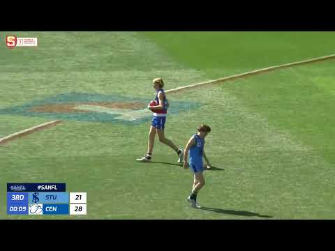 Central's Aidan Schubert kicks 3 goals - Torrens University SANFL U16 Grand Final
