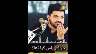 Janab e Hur A.S ky pass kiya tha| Allama Asif Raza Alvi| Murshid Ghazi #short