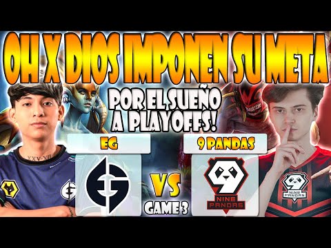 EG VS 9 PANDAS BO3[GAME 3] PAKAZS, WISPER, MATTHEW VS RAMZES, KIYOTAKA - DREAMLEAGUE SEASON 20 -DOTA