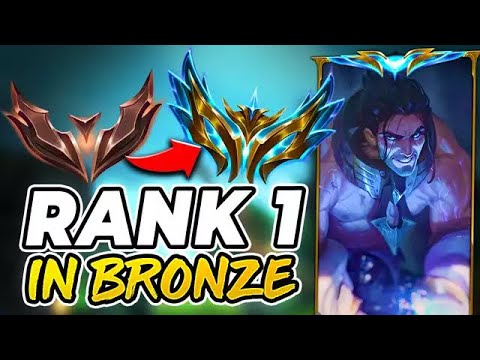 WHAT HAPPENS WHEN THE RANK 1 SYLAS VISITS BRONZE ELO! (INSANE 1V5)