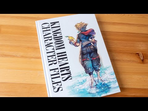 Kingdom Hearts Character Files (book flip)