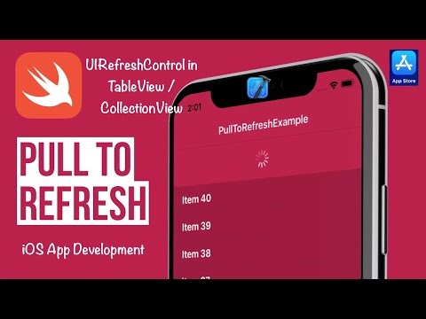 Pull to Refresh iOS App's TableView | CollectionView using UIRefreshControl animation with Swift 5