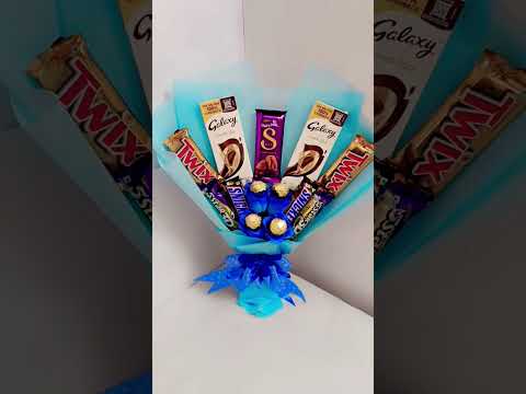 Mix Chocolate Bouquet #twix #snikers #5star3d #galaxychocolate #silkchocolate #dairymilk #ferrero