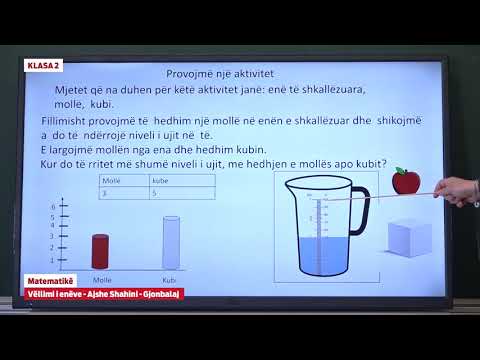 e Mesimi Klasa 2 - 2112 Matematikë - Vëllimi i enëve