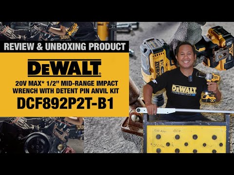 Гайковерт ударный аккумуляторный DeWALT DCF892P2T, бесщёточный 