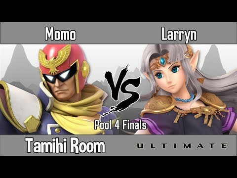 Tamihi Room - Momo (Falcon) Vs. Larryn (Zelda) - Pools - Smash Ultimate