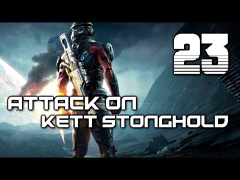 MASS EFFECT: ANDROMEDA Insanity Walkthrough - Defeating the Kett Stronghold | Part 23