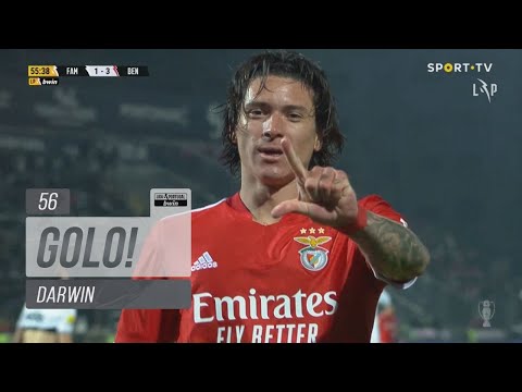 Goal | Golo Darwin: Famalicão 1-(4) Benfica (Liga 21/22 #14)