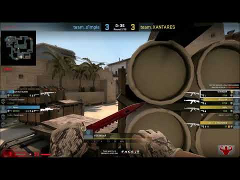 YEKINDAR (Virtus.Pro) CSGO POV / Faceit Pro League (FPL) / mirage / 25 February 2021