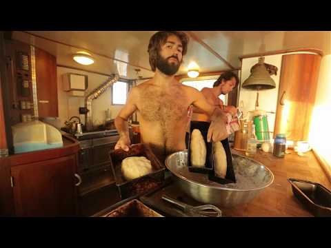 making boat bread on Infinity Expedition