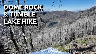 video review of the hike to dome rock and tumble lake with footage of its features and terrain