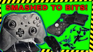 Xbox Elite 2 Controller Smashed To Bits. Full Repair & Re-shell.