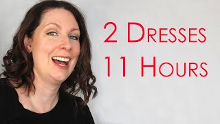 MET GALA CHALLENGE | Making two dresses in 11 hours