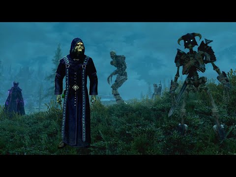 Necromancy - the Bone Colossus, new summoning spells, and robes | Skyrim (AE) Guide