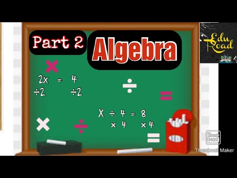 Algebra Basics : Solving Basic Equations Part 1- eduroad