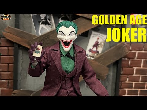 Mezco Joker Golden Age 1:12 Collective Batman Action Figure Review & Comparison