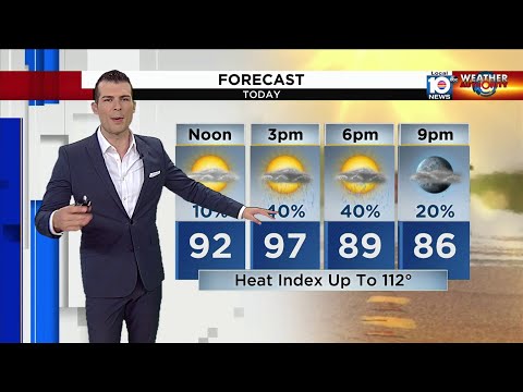 Local10News Weather :07/23/2023 morning edition