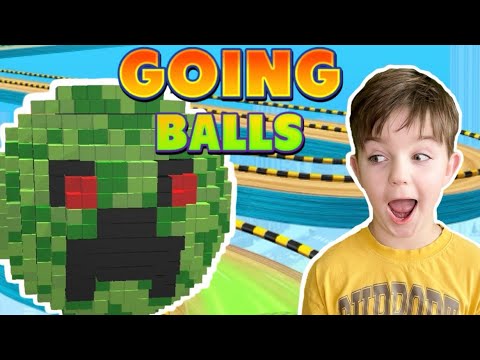 How to complete hardest levels in Going Balls (LONG VIDEO) | Gameplay with Ima and Jessy