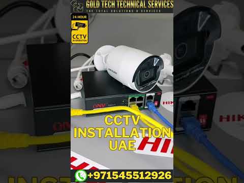 Best CCTV Cameras for Home, Shop & Office in UAE 2024 | Hikvision & IP Cameras | Gold Tech Co.