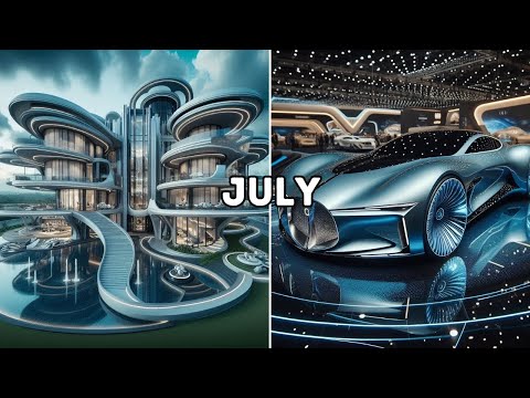 Your Month Your Futuristic House & Car🎂🏰🚘!!