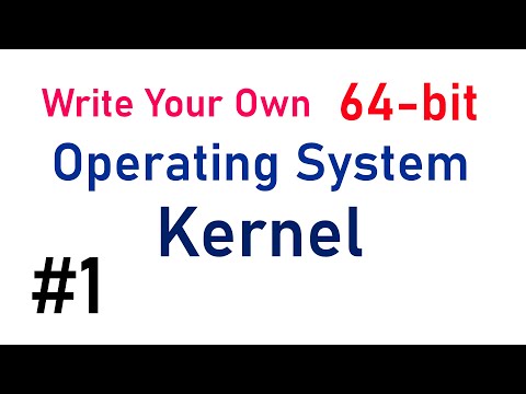 Write Your Own 64-bit Operating System Kernel #1 - Boot code and multiboot header