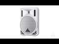 EUROLIVE B208D-WH Active PA Speaker System White