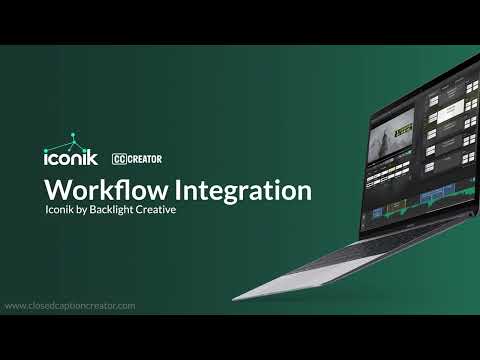 Iconik Media Asset Management | Edit Subtitles & Captions