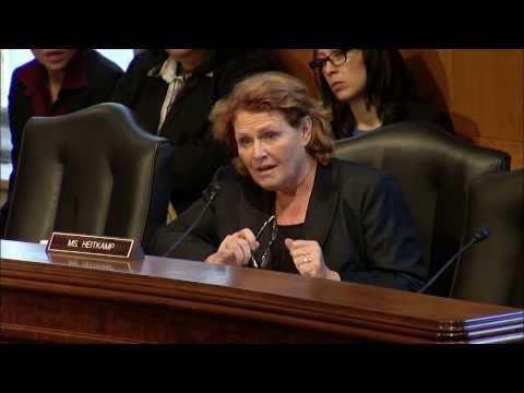 Heitkamp Questions Witnesses at Senate Indian Affairs Committee Hearing