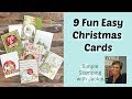 9 Beautiful DIY Christmas Card Ideas You Can Make Quickly