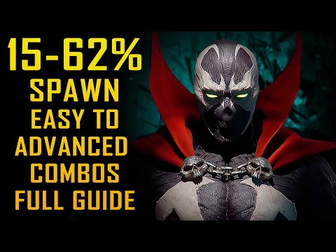 'SPAWN' Basic to Advance Full Combo Guide Mortal Kombat 11[15 - 62%]