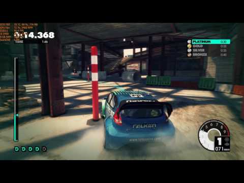Dirt 3 Walkthrough Part 127 - "DC Superseries: Speedrun 04" [1080p60]