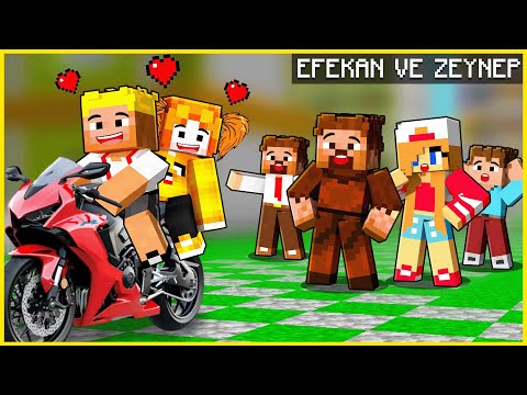 Handsome Efekan and Kerem Commissioner's Daughter Became Lovers 😂 - Minecraft