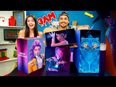 NUNCA ABRA TODAS AS CAIXAS DE KPOP DEMON HUNTER ÀS 3H DA MANHÃ