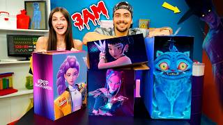 NUNCA ABRA TODAS AS CAIXAS DE KPOP DEMON HUNTER ÀS 3H DA MANHÃ